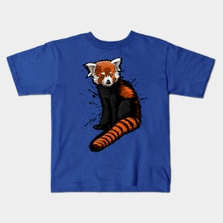 Sketch Red Panda Kids T-Shirt